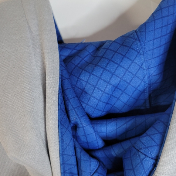 Mens Under Armour Gray/Blue hoodie Size Medium - Picture 6 of 11